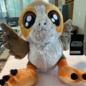 Disney Parks Porg Big Feet Plush Star Wars